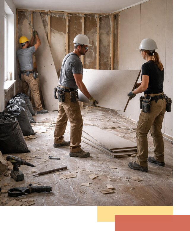 Демонтаж стеновых панелей в Борзе быстро и аккуратно