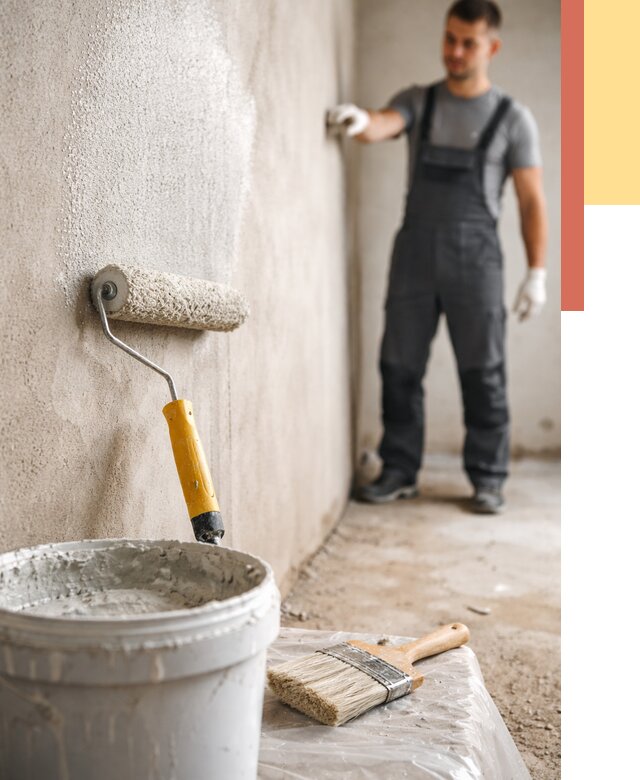 Нанесение бетоноконтакта на стены в Борзе от 4326 руб. быстро и недорого | ОТДЕЛОЧНИК-Бря