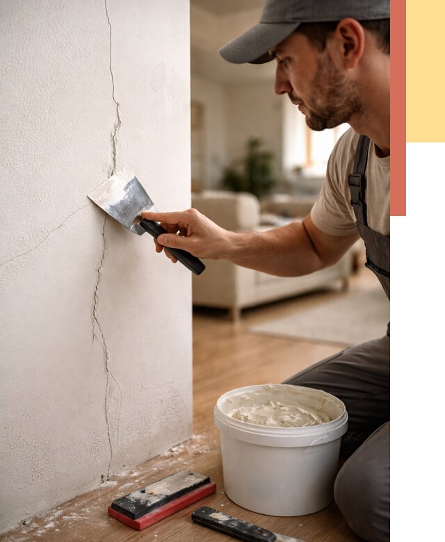 Заделка трещин и сколов в Борзе от 2524 руб. — быстро и недорого | ОТДЕЛОЧНИК-Бря