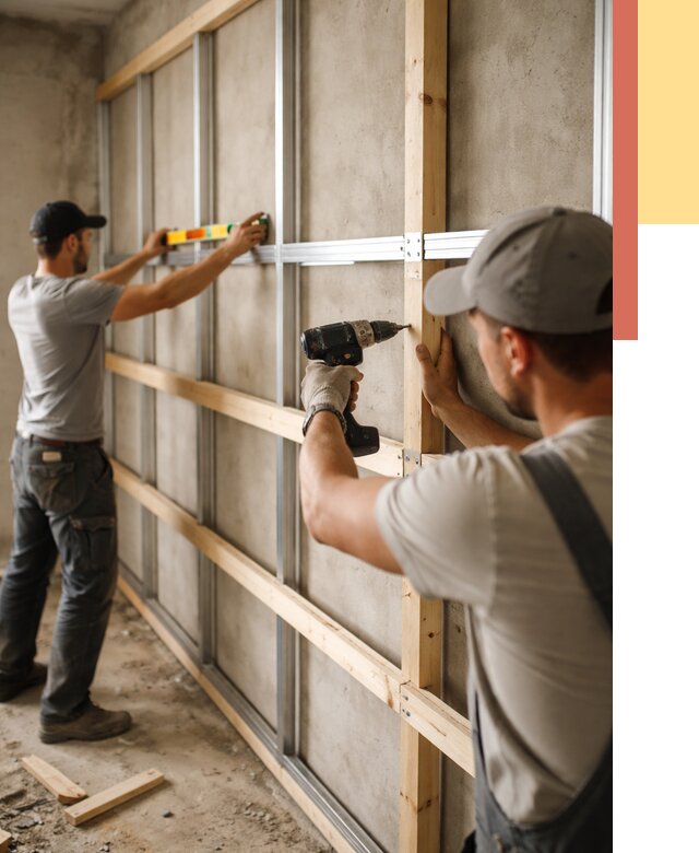 Устройство обрешетки под панели в Борзе от 2163 руб. — монтаж под ключ | ОТДЕЛОЧНИК-Бря