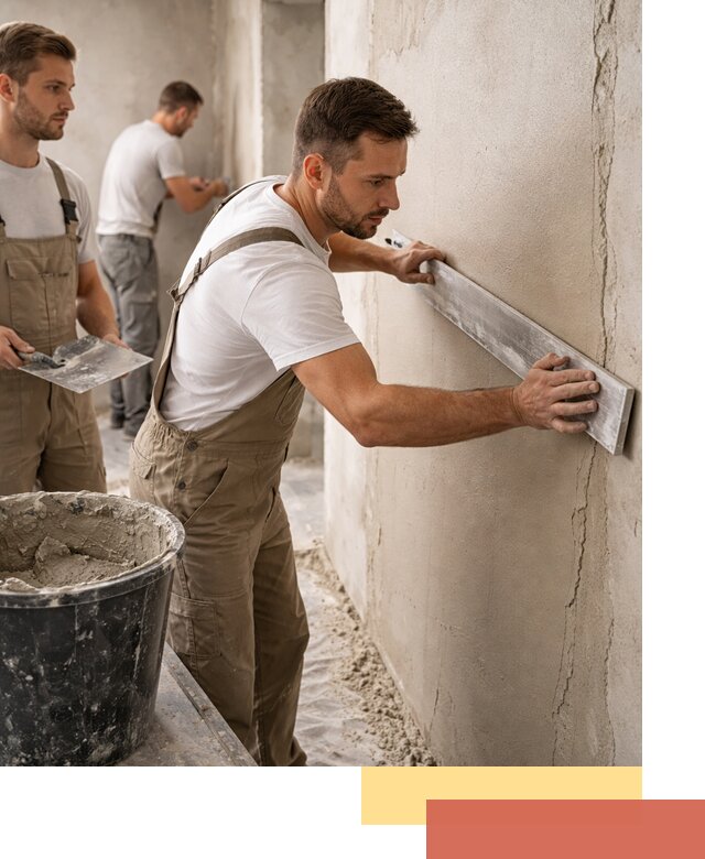 Штукатурка стен без маяков в Борзе быстро и качественно