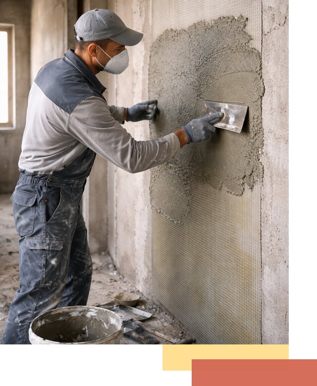 Штукатурка стен по сетке в Борзе под ключ качественно и быстро