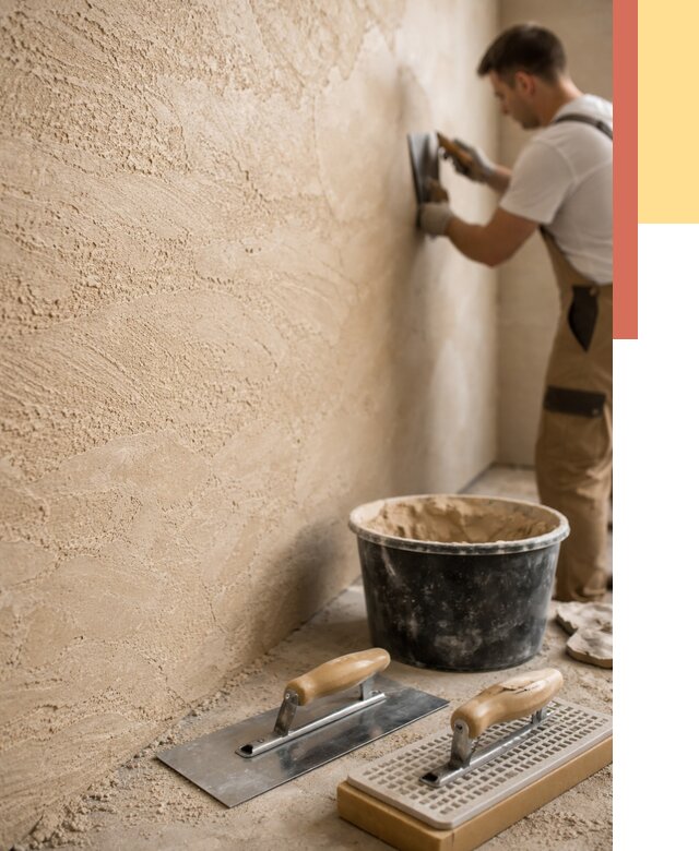 Декоративная штукатурка травертин в Борзе от 1854 руб/м2 — качественно и недорого | ОТДЕЛОЧНИК-Бря