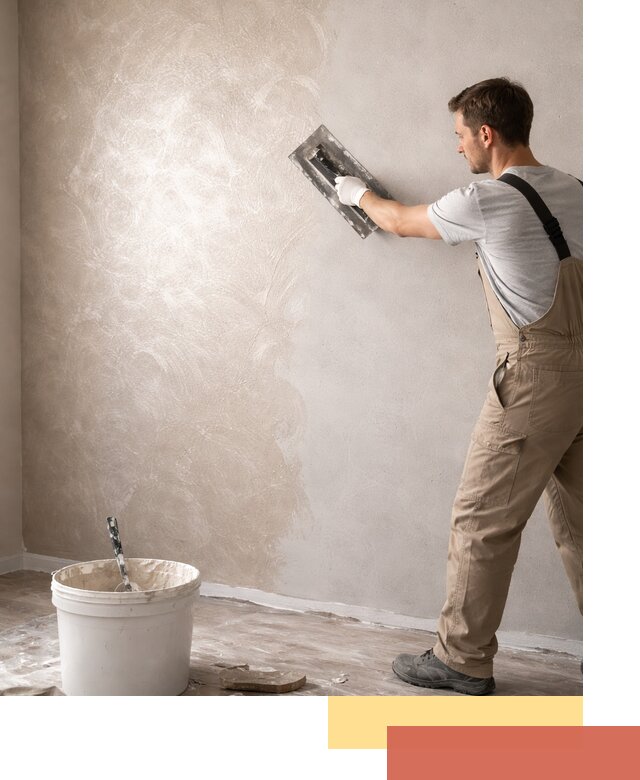 Декоративная штукатурка «Мокрый шелк» под ключ в Борзе