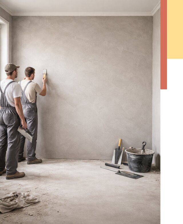 Микробетон на стены в Борзе от 1288 руб. — нанесение и отделка | ОТДЕЛОЧНИК-Бря