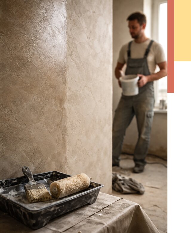 Нанесение воска на штукатурку в Борзе от 3605 руб. | Услуги ОТДЕЛОЧНИК-Бря