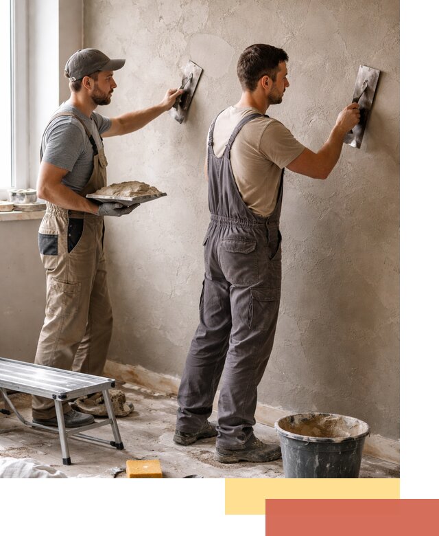 Ремонт декоративной штукатурки и восстановление фактуры в Борзе