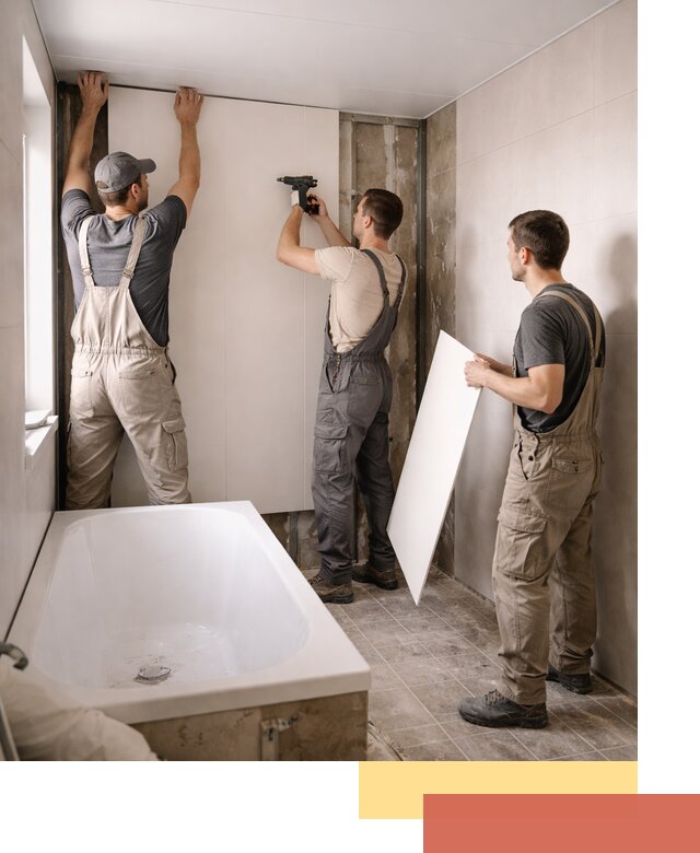 Отделка ванной панели ПВХ профессионально в Борзе