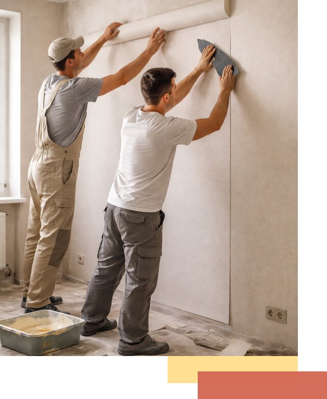 Поклейка виниловых обоев в Борзе профессионально и качественно