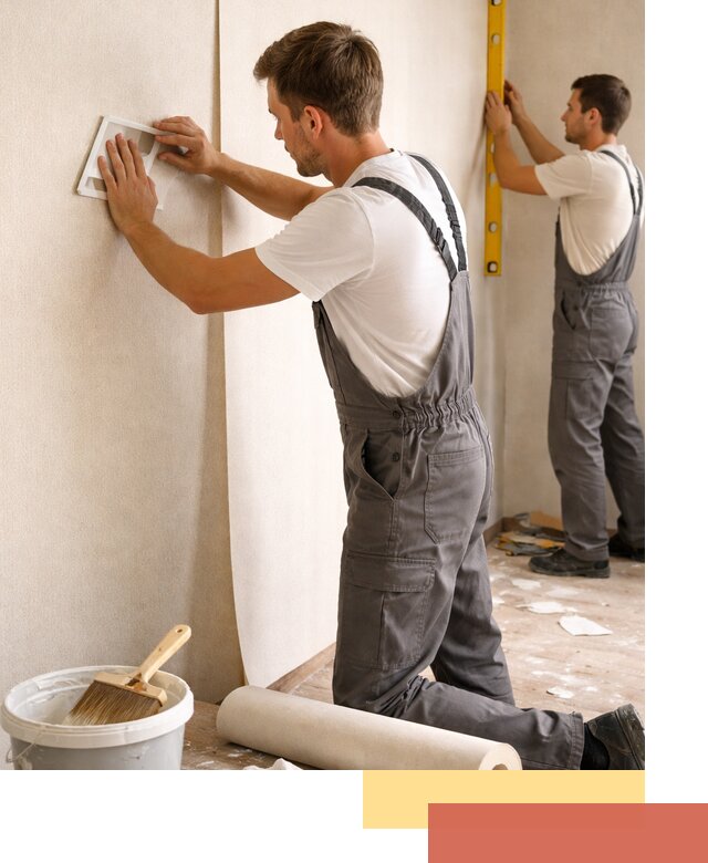 Поклейка бумажных обоев в Борзе качественно и недорого