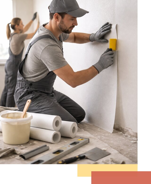 Поклейка стеклообоев профессионально в Борзе