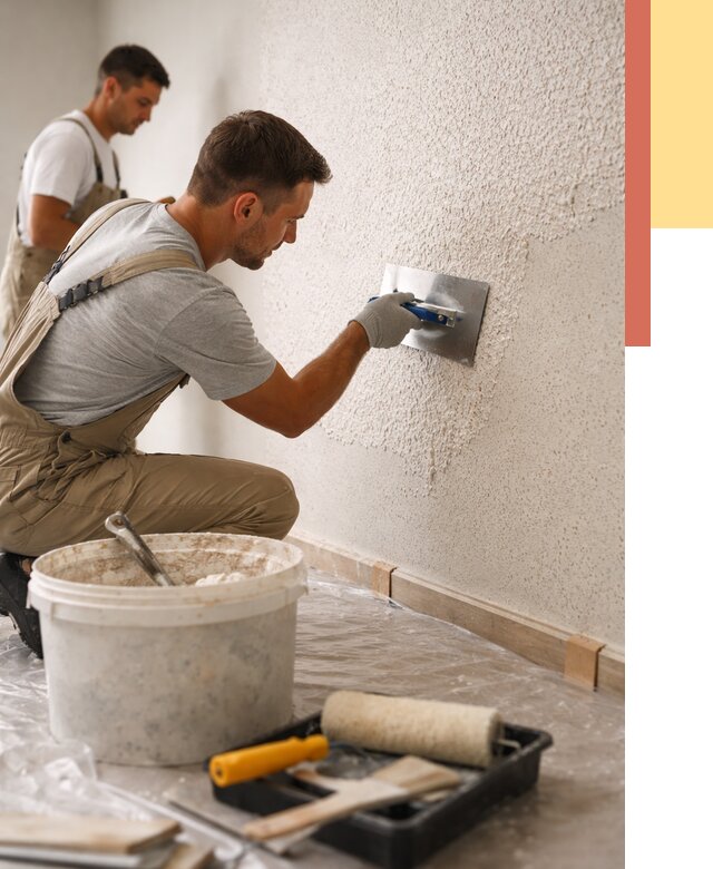 Нанесение жидких обоев в Борзе от 7726 руб./м2 — быстро и недорого | ОТДЕЛОЧНИК-Бря