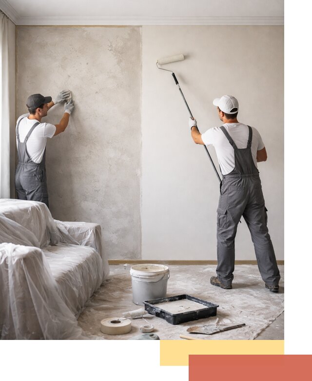 Покраска стен антивандальной краской в Борзе