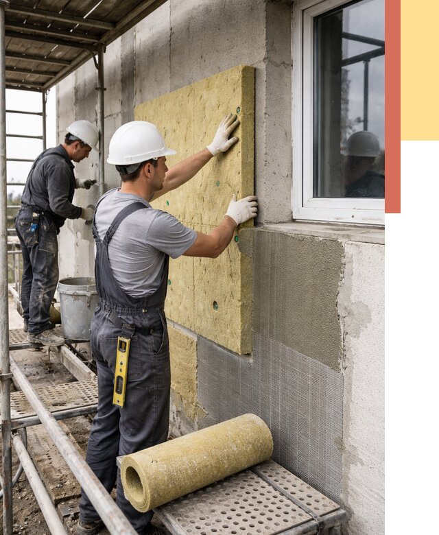 Утепление стен в Борзе от 4429 руб. под ключ — быстро и недорого | ОТДЕЛОЧНИК-Бря