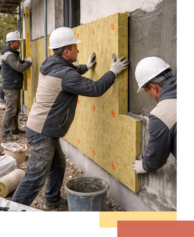 Утепление стен минватой в Борзе — тепло и звукоизоляция