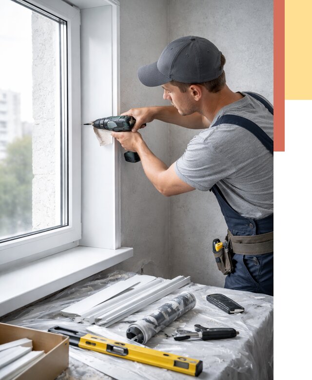 Установка пластиковых откосов в Борзе от 2318 руб. | ОТДЕЛОЧНИК-Бря монтаж, быстро и недорого