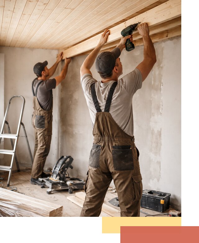 Монтаж потолка из вагонки в Борзе профессионально и аккуратно