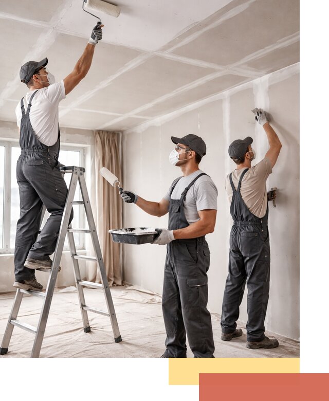 Покраска потолка из гипсокартона в Борзе качественно и недорого