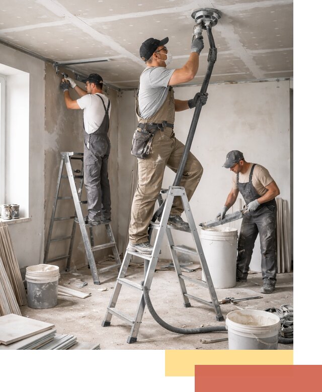 Ремонт потолка из гипсокартона в Борзе: быстрый и качественный монтаж