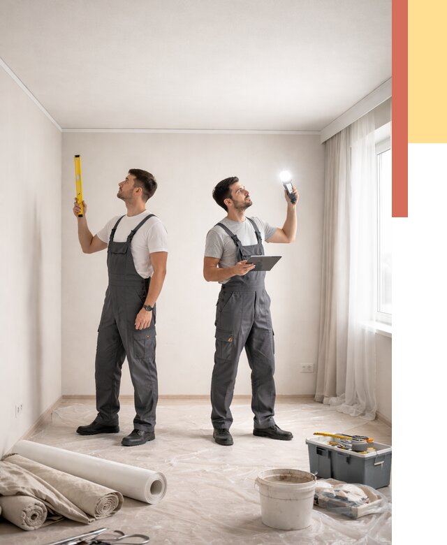 Отделка потолка в Борзе недорого от 773 руб/м2 | Услуги ОТДЕЛОЧНИК-Бря